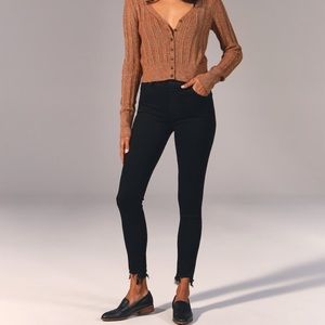 Abercrombie & Fitch Black Skinny Jeans